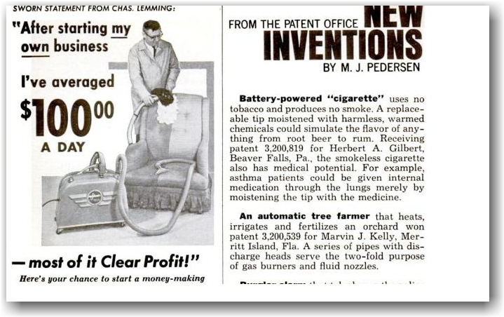 Smokeless Non-Tobacco Cigarette en Popular Mechanics
